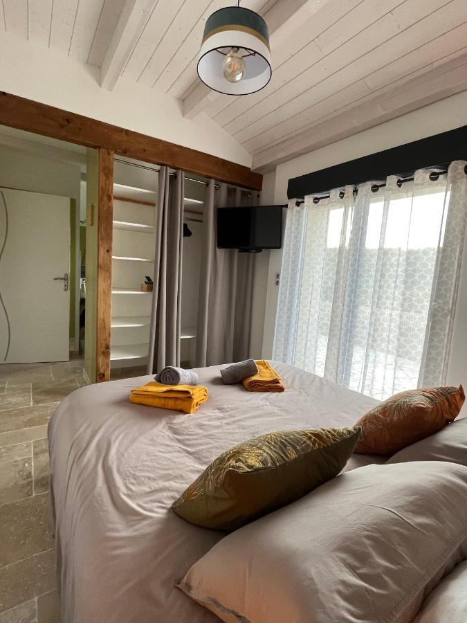 Chambre Au Calme Avec Spa Privatif Gratuit Sud Aveyron Les Palmiers Des Causses Saint-Rome-de-Tarn Exterior foto